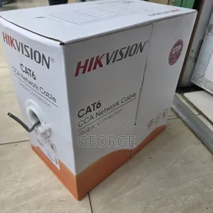 Hikvision CAT6 Cable ya Network ya Ndani 305M (75% Copper)