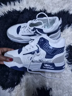 Men's White Sneakers - Brand New