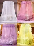 Classic Round Mosquito Nets for Standard Beds - 1
