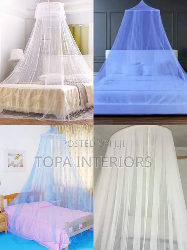 Queen Size Round Bed Net - 5x6 ft - 1