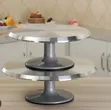 Stainless Steel Cake Turntable - 1