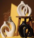 Ceramic Twin Vases - Brand New - 2