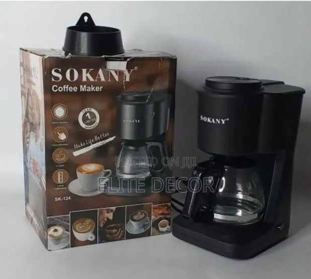 Sokany SK-124 Coffee Maker 650W 750ml - 1