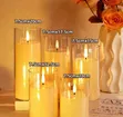 5pcs LED Candle Set - 1