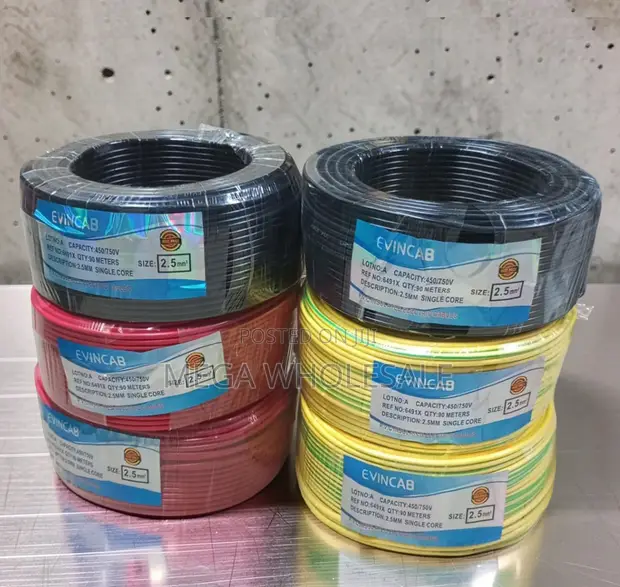 Reliable Single Core Wiring Cables (1.0mm-4.0mm) - 1