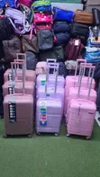 3-Piece Unbreakable PP Suitcase Set - 1