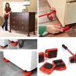 Heavy Duty Furniture Lifting Trolley Mover Set - 1