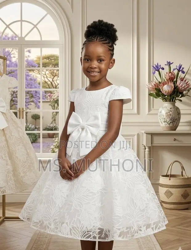 Gauni la Princess la Sherehe - Gauni la Mpira Nyeupe - 1