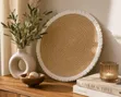 6pcs Woven Table Mats - 38cm Diameter - 1