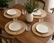6pcs Woven Table Mats - 38cm Diameter - 3