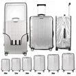 Clear Quality Suitcase Cover - 1
