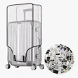 Clear Quality Suitcase Cover - 2