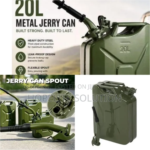 Heavy Duty Gasoline Can - 20 Liters - 1