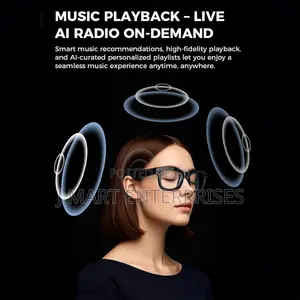 AI Smart Glasses na Kamera & Udhibiti wa Sauti