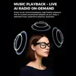 AI Smart Glasses na Kamera & Udhibiti wa Sauti - 1