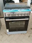 Haier 60x60cm Standing Cooker: 3 Gas + 1 Electric Hot Plate & Oven - 2