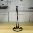 Vertical Iron Paper Towel Holder - 2