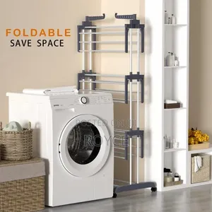 4-Tier Foldable Clothes Drying Rack