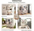 4-Tier Foldable Clothes Drying Rack - 2