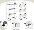 4-Tier Foldable Clothes Drying Rack - 4