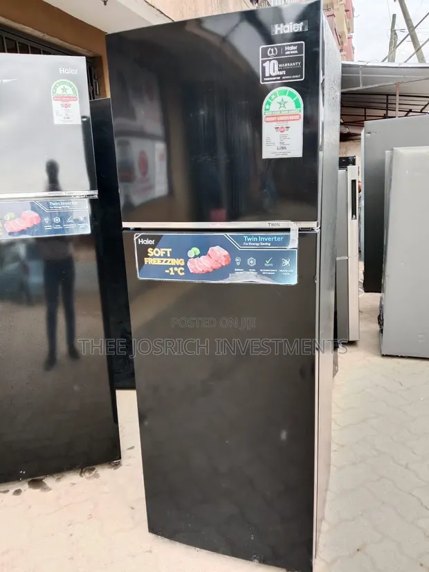 Haier 283L Double Door Refrigerator - No Frost, Twin Inverter - 1