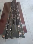Modern Fluted Wall Panels - Wood Grain WPC - 1