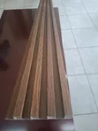 Modern Fluted Wall Panels - Wood Grain WPC - 2