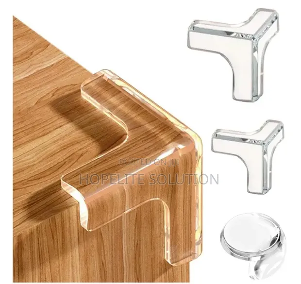 Silicone Corner Protectors for Table (4pc) - 1