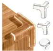 Silicone Corner Protectors for Table (4pc) - 1