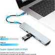 8-in-1 USB-C Hub na 4K HDTV & Gigabit Ethernet - 1