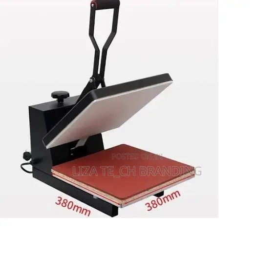 High Pressure 38x38cm Flatbed Heat Press Machine - 1