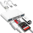 5-in-1 USB-C Card Reader OTG Multi-Slot SD/TF/CF/MS/XD - 1