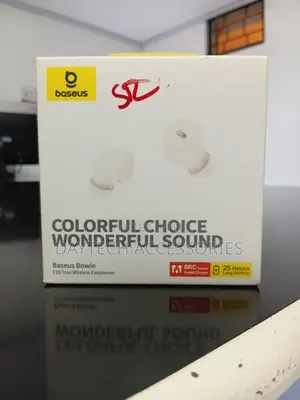 Baseus Bowie E18 True Wireless Earphones - White
