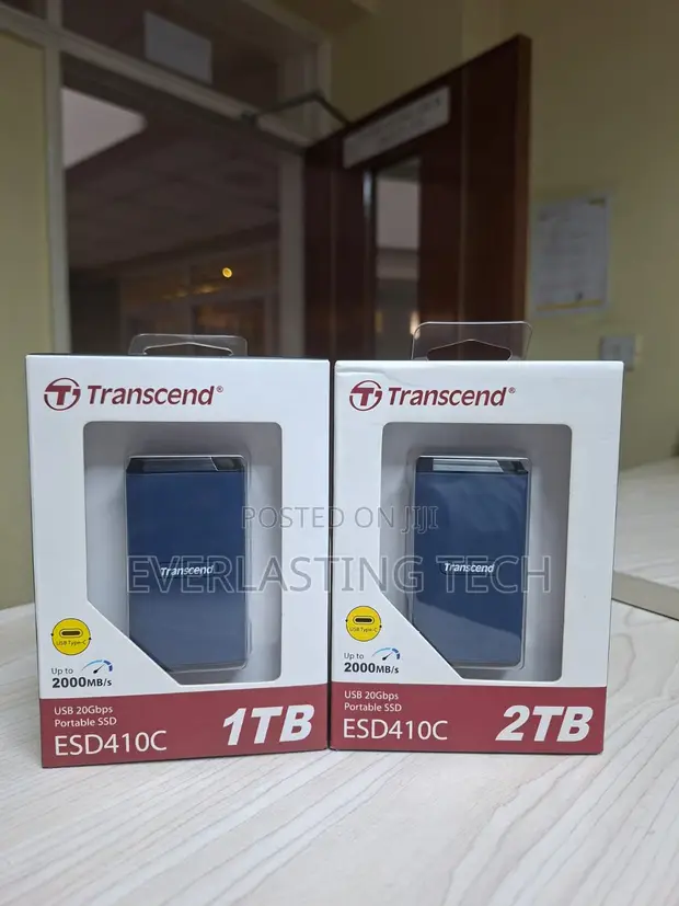 Transcend 1TB ESD410C External Portable SSD (2000MB/s) - 1