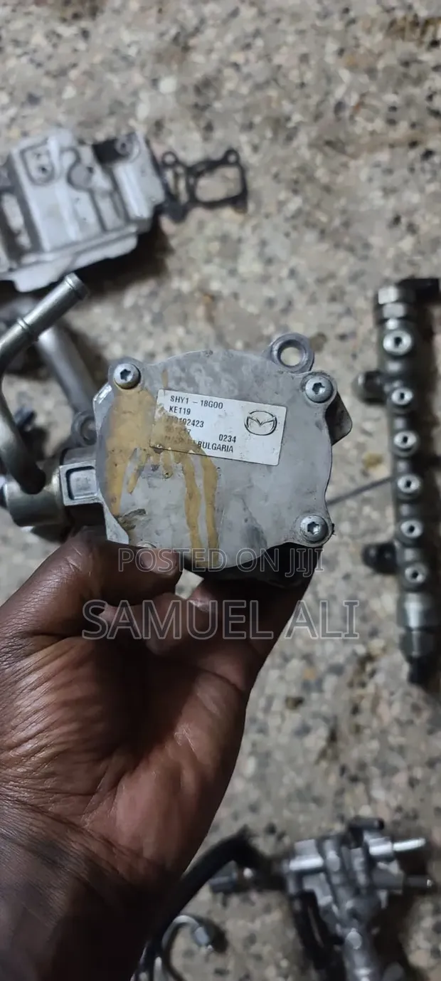 Mazda SH Diesel Engine Parts - Turbo, Oil Pump, Alternator, Starter - 1