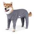 Long Sleeve Dog Coverall Pajamas for Post-Op Recovery & Shedding - 1