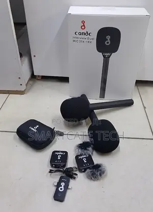 C&C Professional Wireless Interview Mic (2 Mics + 1 Receiver)