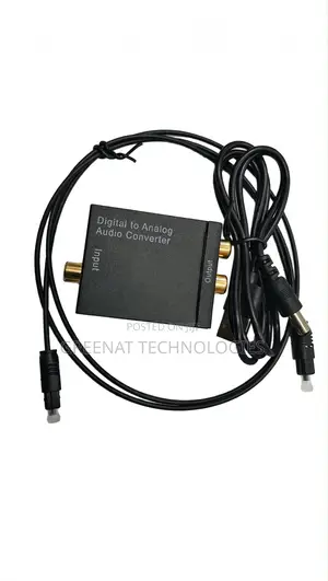 Digital to Analog Audio Converter Optical/Coaxial to RCA + 3.5mm