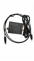 Digital to Analog Audio Converter Optical/Coaxial to RCA + 3.5mm - 1