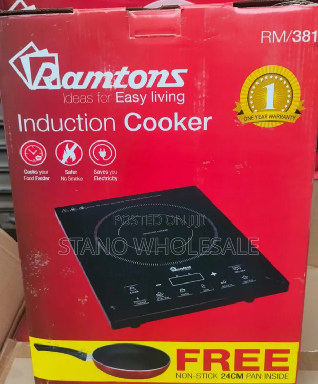 Ramtons Single Induction Cooker - 1