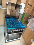 Haier 60x60cm 3 Gas Burners + 1 Electric Hotplate Free-Standing Cooker - 2