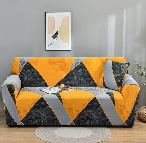 Printed Sofa Covers - Elegant Home Decor - 1