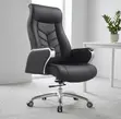 Leather Executive Office Chair - Black - 2