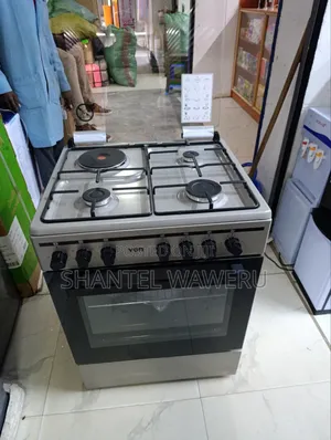 Von 4-Burner Gas Cooker with Gas Sensor
