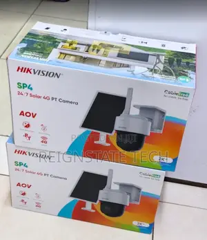 Hikvision SP4 2K Full HD Solar PTZ Simcard Camera