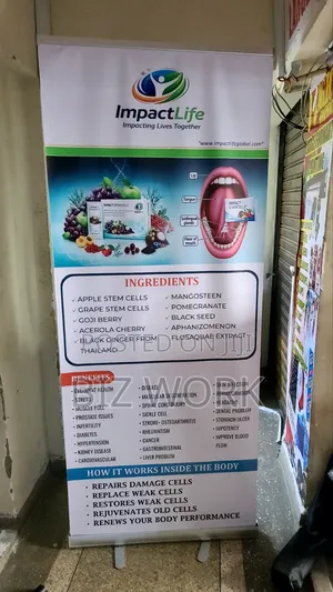 Narrow Base Roll Up Banner Printing Service