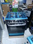 Eurochef 60x65cm 4-Burner Cooker - 2