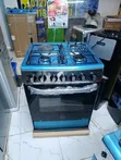 Eurochef 60x65cm 4-Burner Cooker - 3