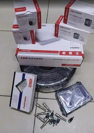 Hikvision 4 Channel 2MP HD CCTV Security System