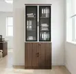 Wooden 2-Door Filing Office Cabinet - 3